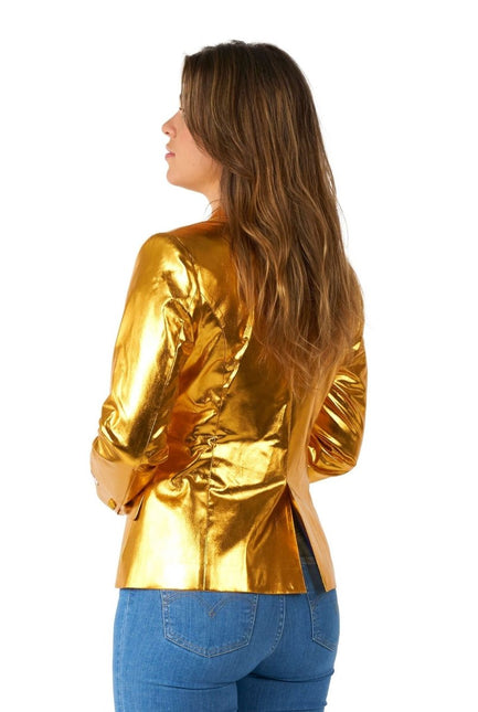 Goud Blazer Dames OppoSuits van OppoSuits koop je bij Partywinkel