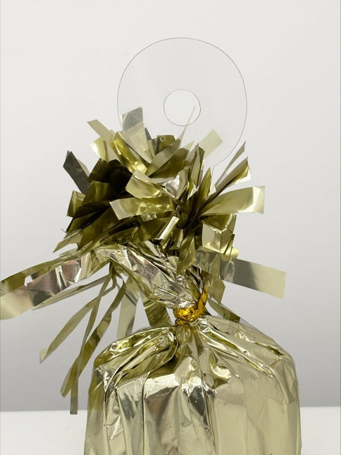 Gouden Ballon Gewicht 21cm van Unique koop je bij Partywinkel