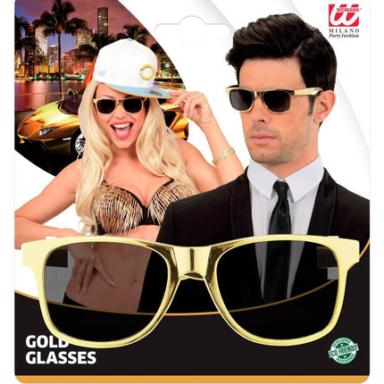 Gouden Bril van Widmann koop je bij Partywinkel
