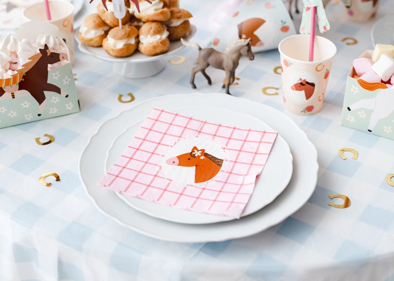 Gouden Confetti Hoefijzers van Partydeco koop je bij Partywinkel