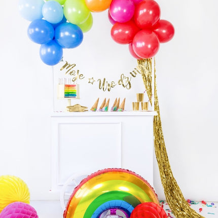 Gouden Deurgordijn Metallic 2,5m van Partydeco koop je bij Partywinkel