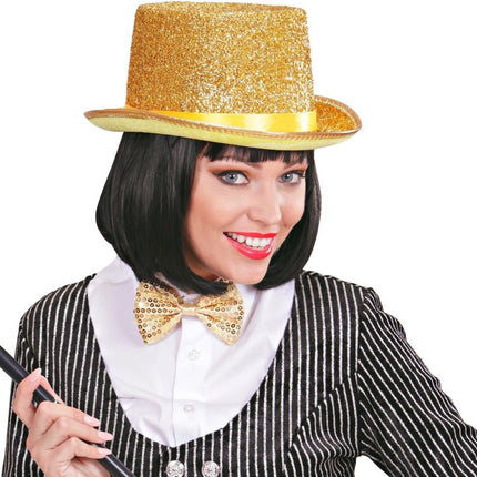 Gouden Hoed Hoog van Widmann koop je bij Partywinkel