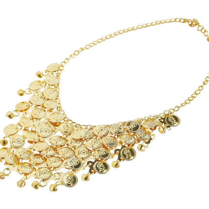 Gouden Ketting Munten - Partywinkel - 8434077162286