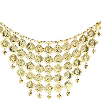 Gouden Ketting Munten - Partywinkel - 8434077162286