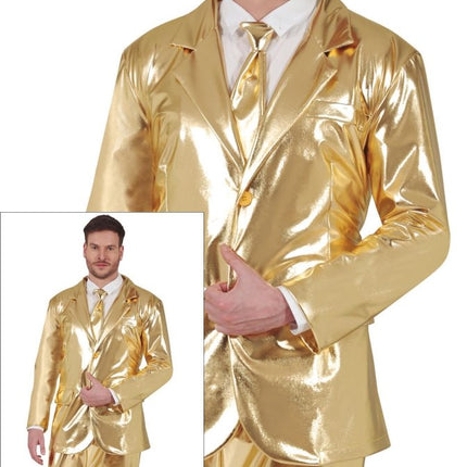 Gouden Kostuum Heren - Partywinkel - 8434077860915