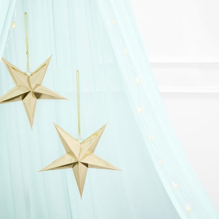 Gouden Lampion Ster 45cm van Partydeco koop je bij Partywinkel
