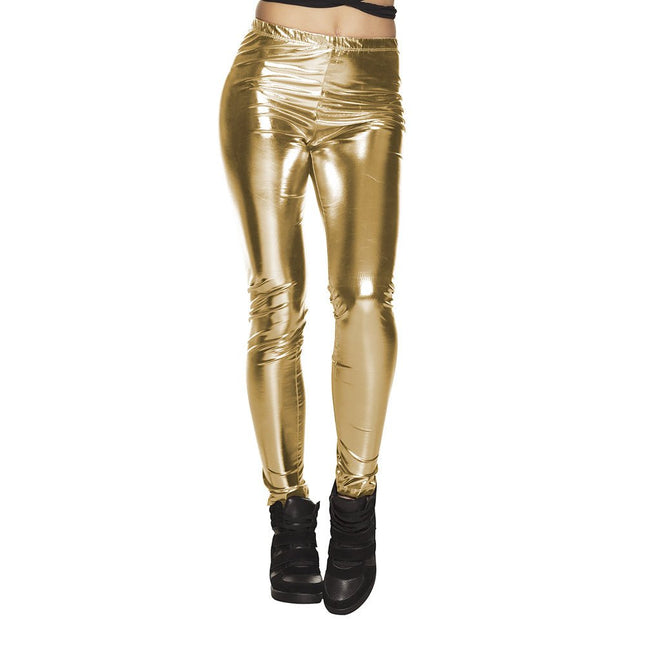 Gouden Legging van Boland koop je bij Partywinkel