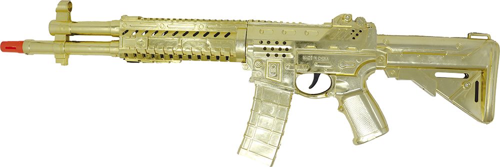 Gouden Nep Pistool 58cm - Partywinkel - 8434077161791