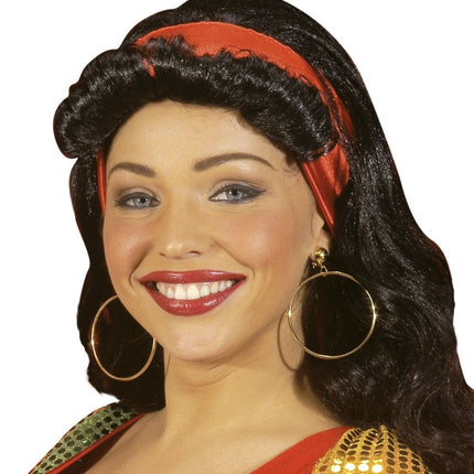 Gouden Oorbellen Zigeunerin van Widmann koop je bij Partywinkel