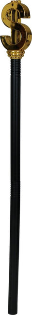 Gouden Scepter Dollar 76cm - Partywinkel - 8434077164860