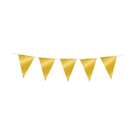 Gouden Slinger Mini Folie 3m - Partywinkel - 8716764246364