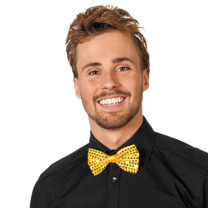 Gouden Strik Paillet van Wilbers & Wilbers koop je bij Partywinkel