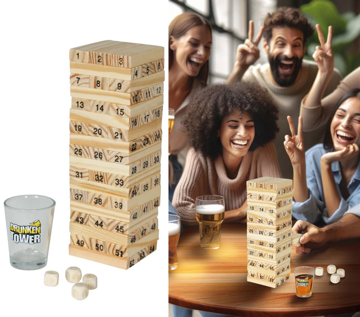 Grappig Drankspel 4st - Partywinkel - 8434077315200
