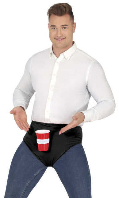 Grappige Onderbroek Beerpong van Fiestas Guirca koop je bij Partywinkel