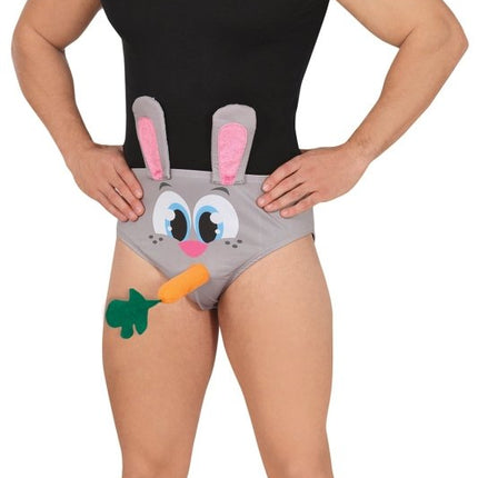 Grappige Onderbroek Konijn - Partywinkel - 8434077182949