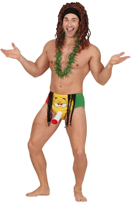 Grappige Onderbroek Rasta - Partywinkel - 8434077182925