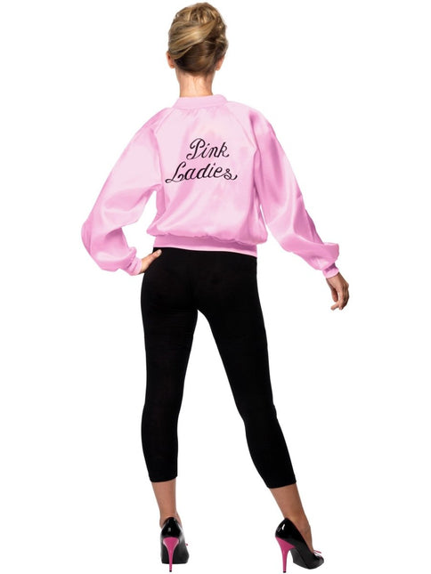 Grease Jas Roze Dames Pink Ladies van Smiffys koop je bij Partywinkel