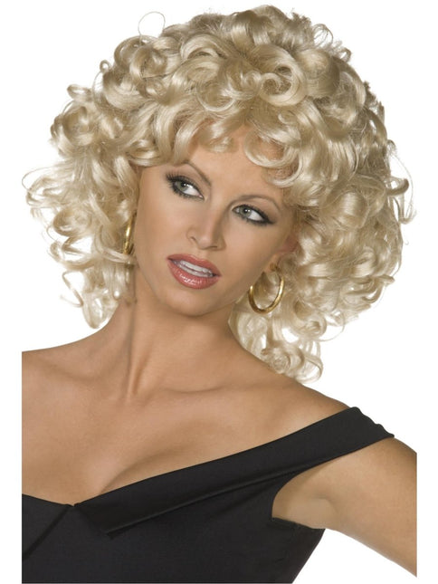 Grease Pruik Sandy Last Scene Blond van Smiffys koop je bij Partywinkel