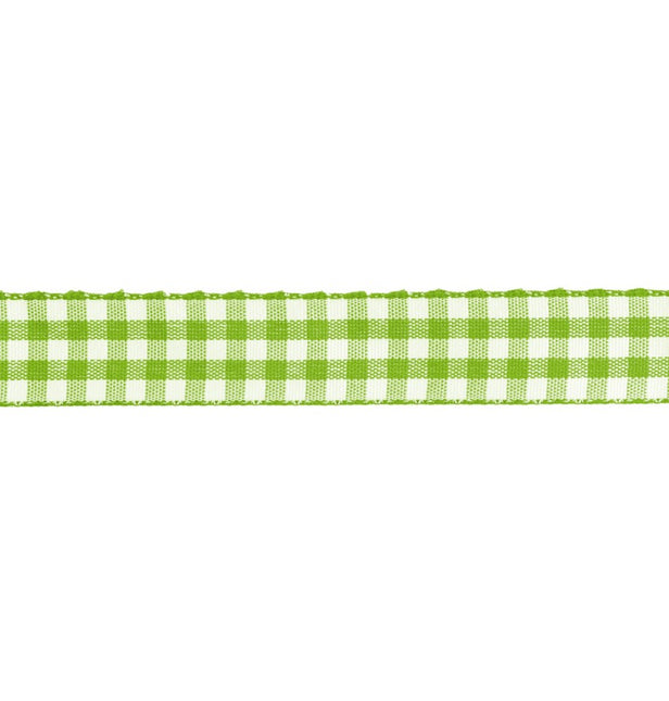 ZIELONA WSTĄŻKA LIMONKOWA 1,5 CM X 2 M