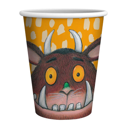 Kubki z motywem Gruffalo, 250 ml, 8 sztuk