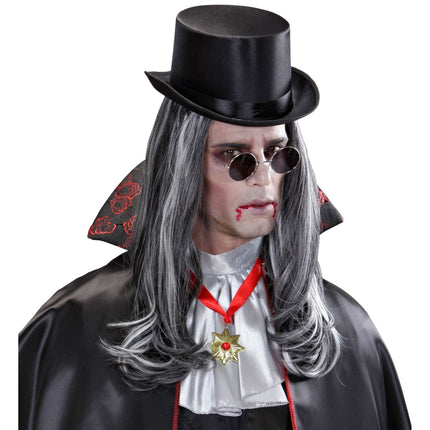 Grijze Pruik Victoriaanse Vampier van Widmann koop je bij Partywinkel