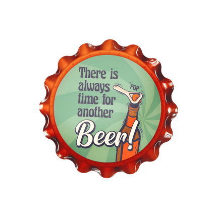 Groen Rode Onderzetters There Is Always Time 11cm van Paper Dreams koop je bij Partywinkel