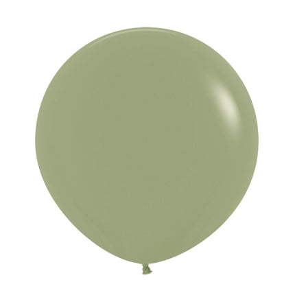 Groene Ballonnen Eucalyptus 61cm 3st van Sempertex koop je bij Partywinkel