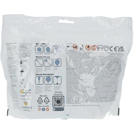 Groene Ballonnen Metallic Regal Green 33cm 50st van Folat koop je bij Partywinkel