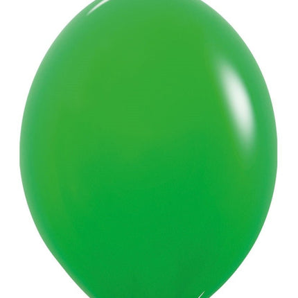 Groene Ballonnen Voor Ballonnenslinger 30cm 50st van Sempertex koop je bij Partywinkel