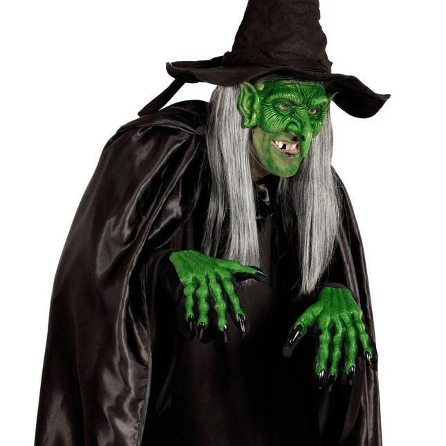 Groene Handschoenen Heks van Widmann koop je bij Partywinkel
