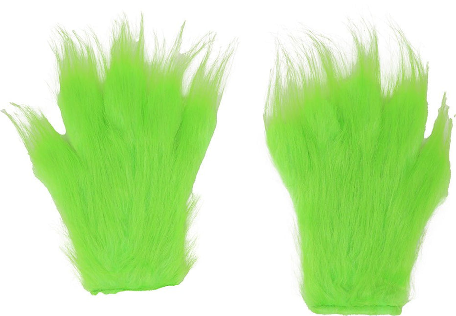 Groene Handschoenen Monster 2st - Partywinkel - 8434077272428