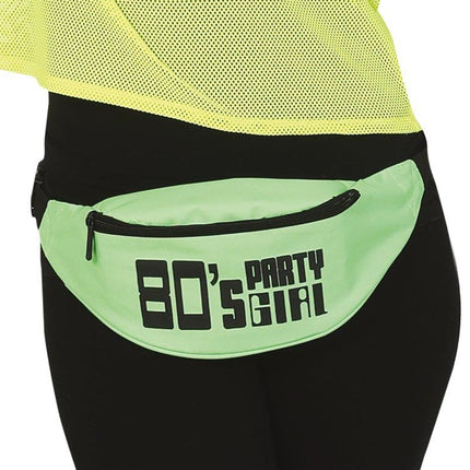 Groene Heuptasje 80'S Party Girl van Fiestas Guirca koop je bij Partywinkel