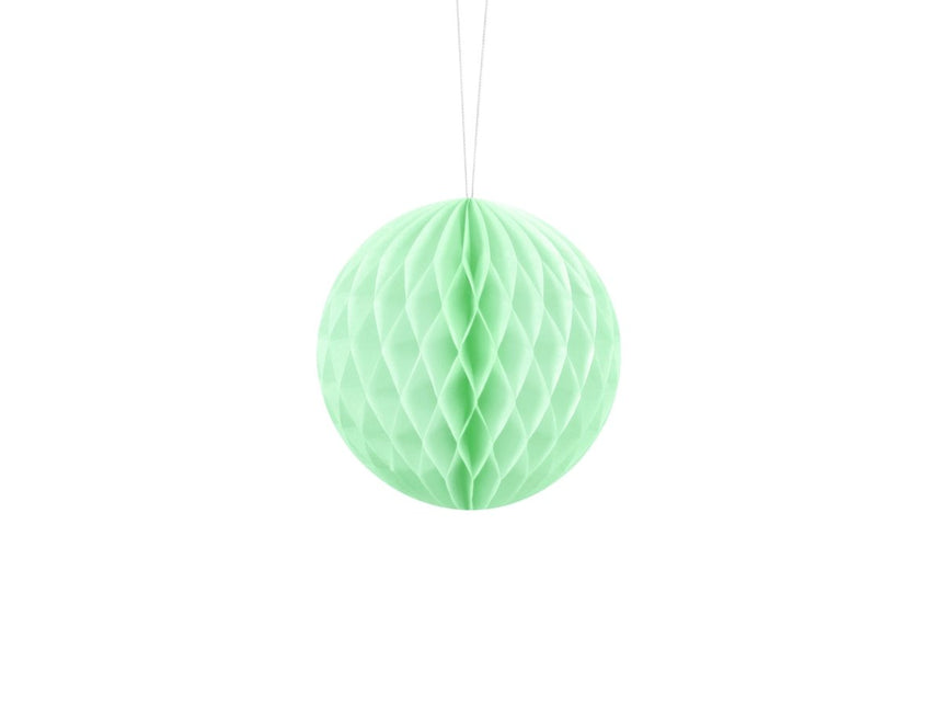 Groene Honeycomb 10cm van Partydeco koop je bij Partywinkel