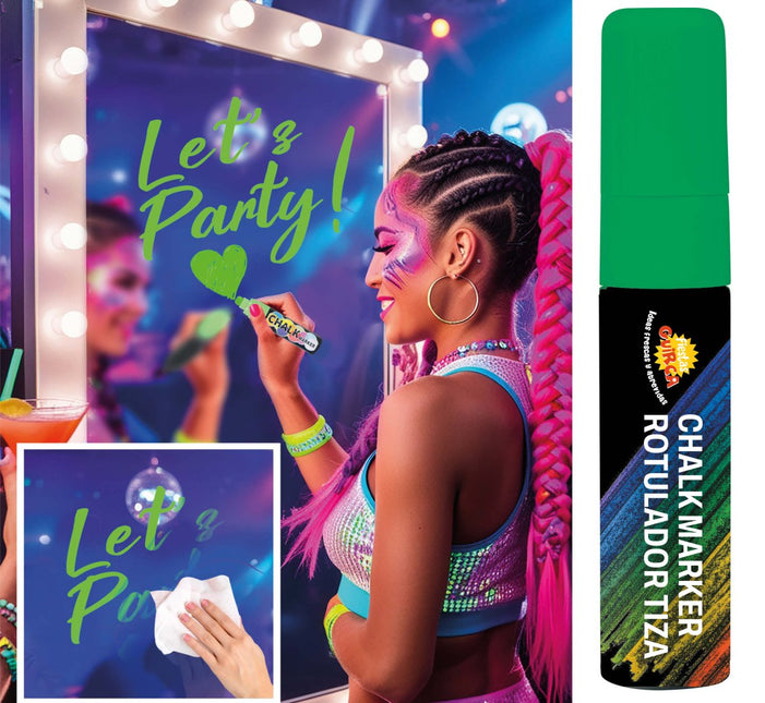 Groene Krijtstift van Fiestas Guirca koop je bij Partywinkel