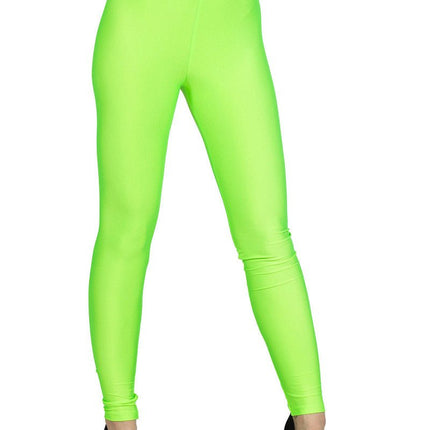 Groene Legging Neon van Wilbers & Wilbers koop je bij Partywinkel