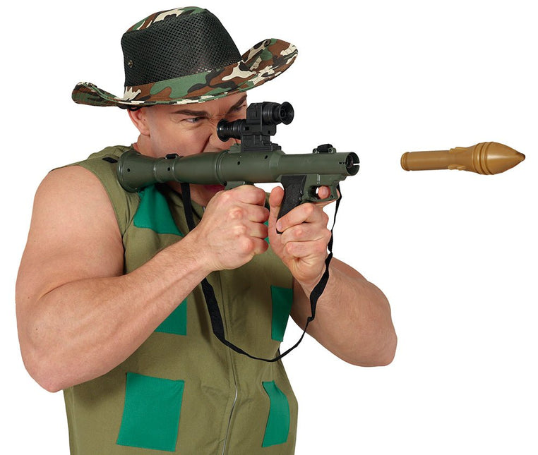 Groene Nep Pistool Bazooka 50cm - Partywinkel - 8434077165973