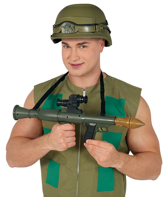 Groene Nep Pistool Bazooka 50cm - Partywinkel - 8434077165973