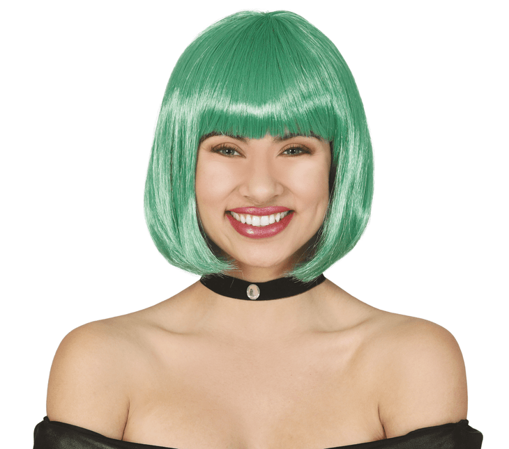 Groene Pruik van Fiestas Guirca koop je bij Partywinkel