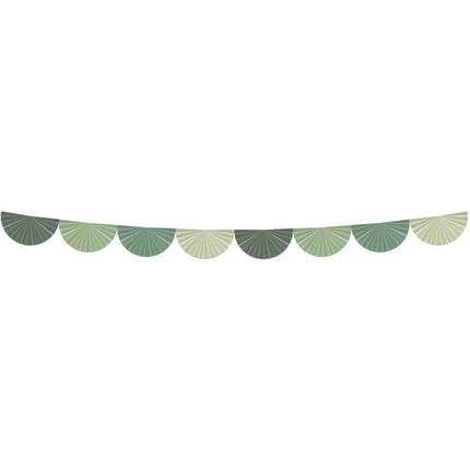 Groene Slinger Waaier 4m - Partywinkel - 8714572243438