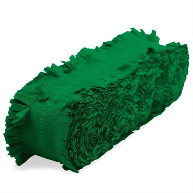 Groene Slingers Crepe 24m - Partywinkel - 5712735011729