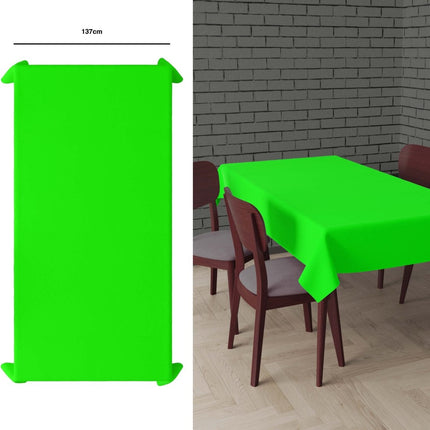 Groene Tafelkleed 2,74m van Fiestas Guirca koop je bij Partywinkel