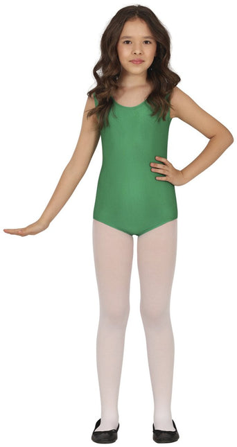 Gympakje Groen Meisje Mouwloos van Fiestas Guirca koop je bij Partywinkel