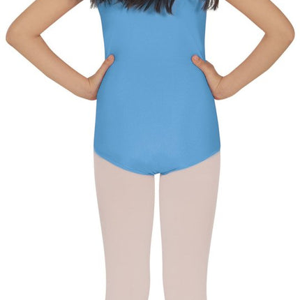 Gympakje Turquoise Meisje Mouwloos van Fiestas Guirca koop je bij Partywinkel