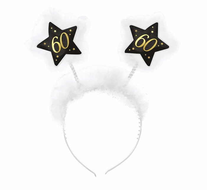 Haarband 60 Jaar Sterren van Fiestas Guirca koop je bij Partywinkel