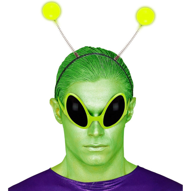 Haarband Alien Glow In The Dark van Widmann koop je bij Partywinkel