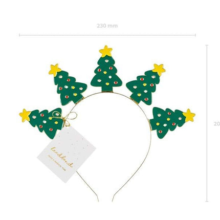 Haarband Kerstboom van Partydeco koop je bij Partywinkel
