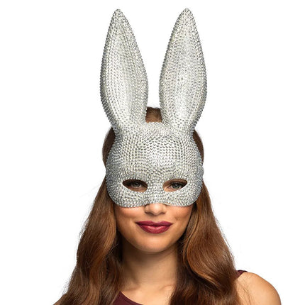 Halfmasker Bunny diamant van Boland koop je bij Partywinkel