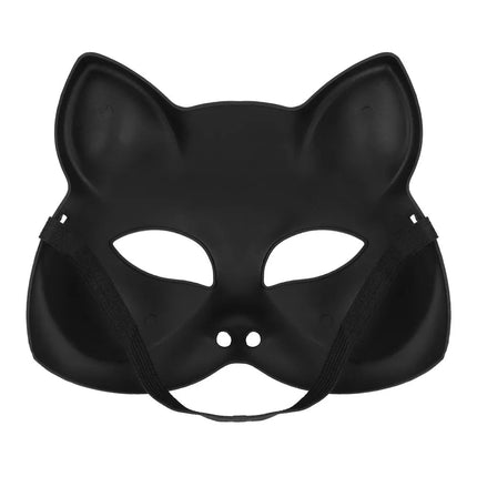 Halfmasker Kitty zilver van Boland koop je bij Partywinkel