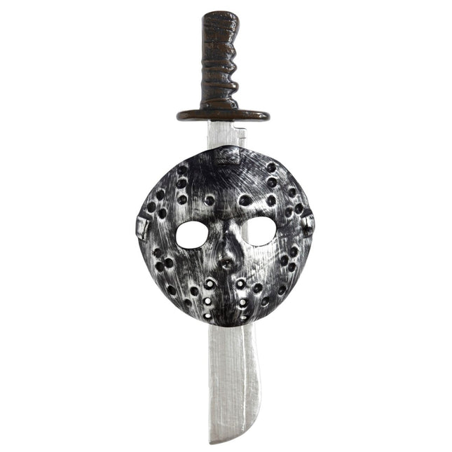 Halloween Accessoireset Masker En Machette 2 delig van Widmann koop je bij Partywinkel