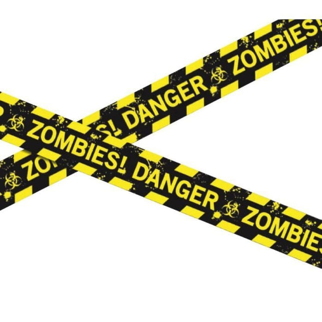 Halloween Afzetlint Crime Scene 6m - Partywinkel - 8434077261149